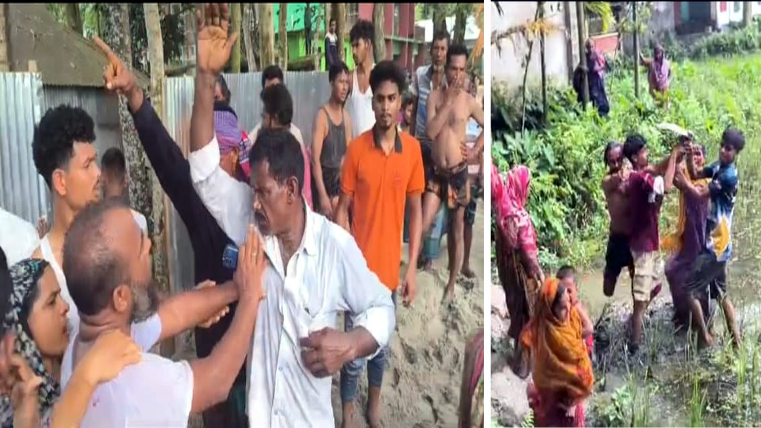 গাইবান্ধায় পৈত্রিক জমি দখলকে কেন্দ্র করে গৃহবধূকে মারধর ও শ্লীলতাহানির অভিযোগ