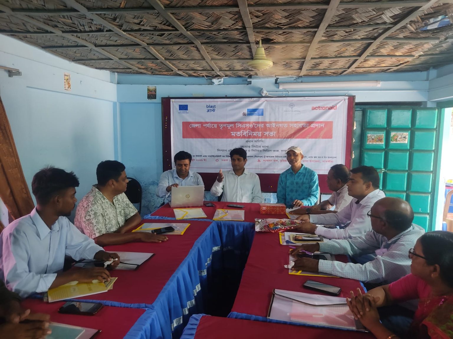 সাতক্ষীরায় তৃণমূল সিএসওদের আইনগত সহায়তা প্রদান বিষয়ক মতবিনিময় সভা অনুষ্ঠিত