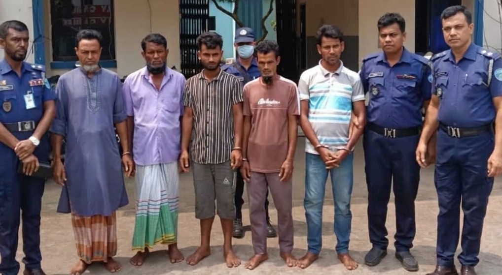 সংঘর্ষের ঘটনায় ৫ জন কারাগারে