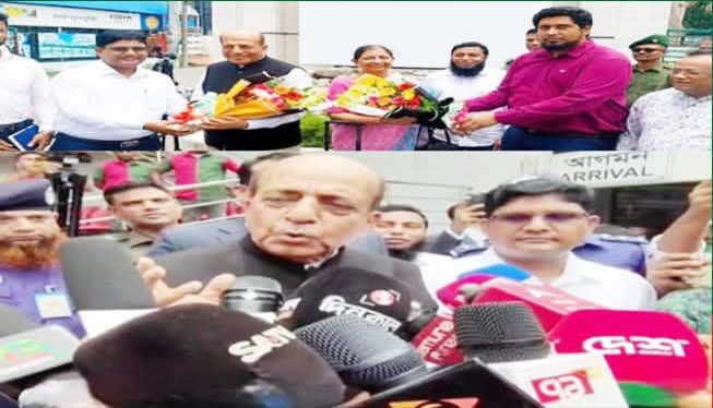বেনাপোল স্থলবন্দর দিয়ে বাংলাদেশে পৌঁছেছেন ভারতের নবনিযুক্ত হাই কমিশনার দীনেশ ত্রিবেদী