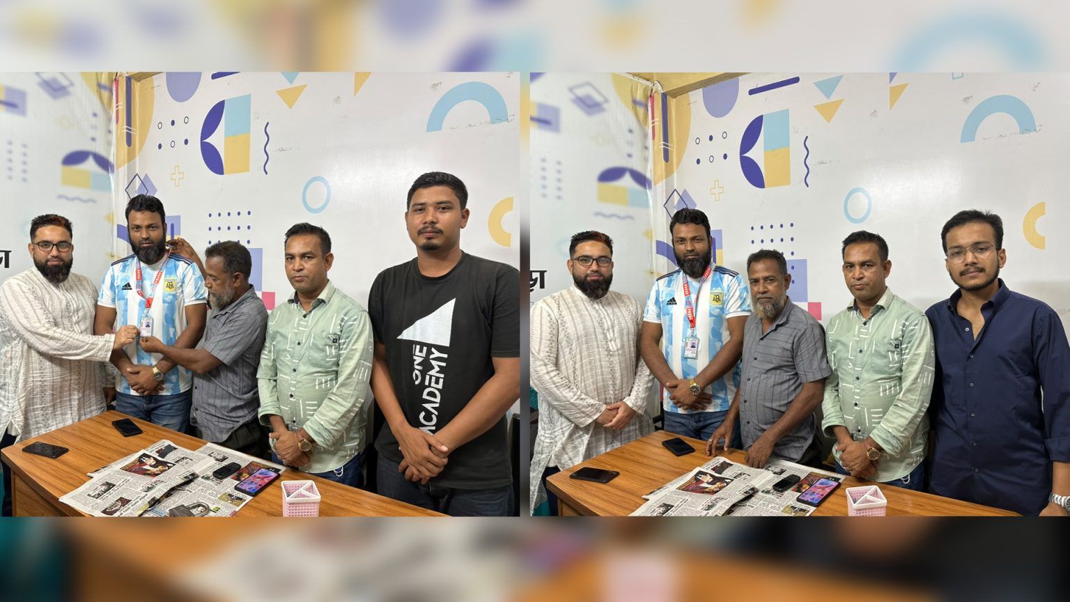 দৈনিক জন জাগরণ পত্রিকার প্রেস আইডি কার্ড গ্রহণ করলেন সাংবাদিক মোহাম্মদ কামরুজ্জামান জুয়েল