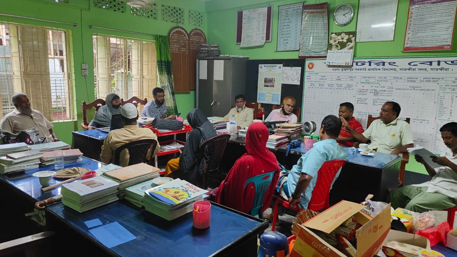 তুজলপুর সরকারি প্রাথমিক বিদ্যালয়ের ম্যানেজিং কমিটি গঠন