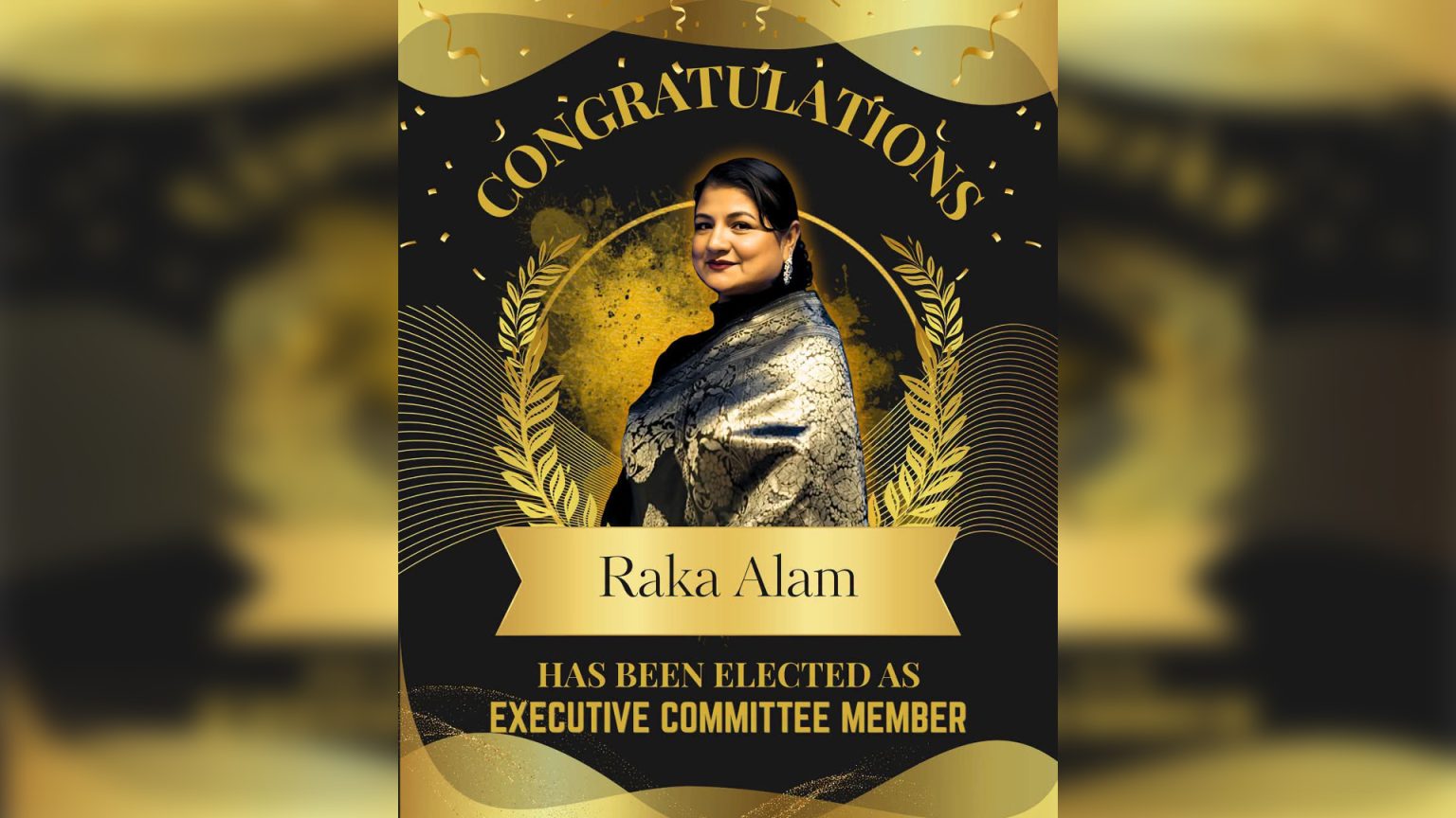 শিল্পী সমিতির কার্যনির্বাহী সদস্য নির্বাচিত হয়ে কৃতজ্ঞতা প্রকাশ