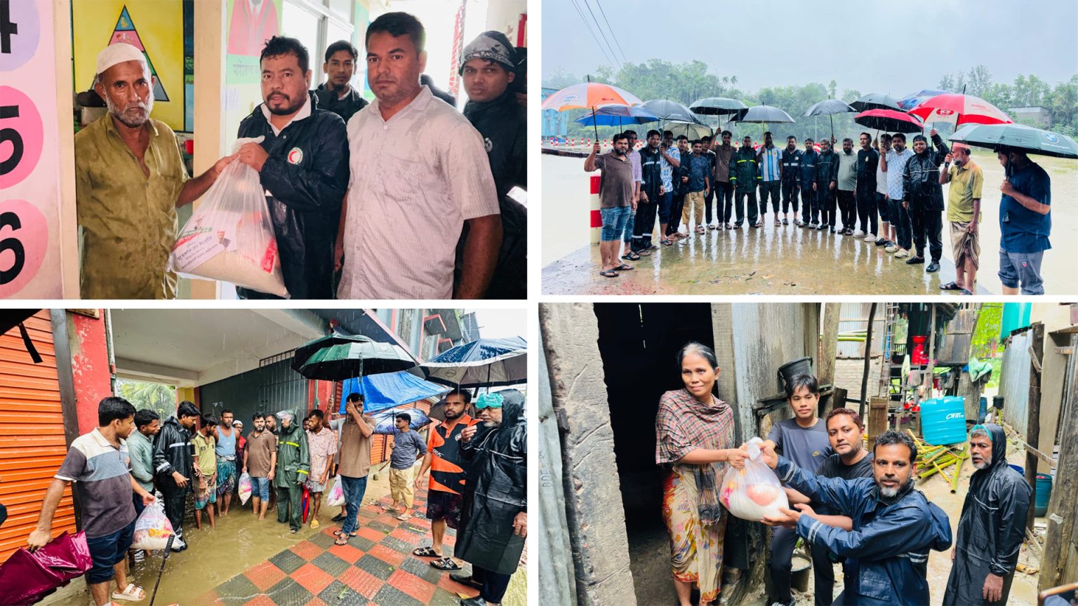 অতি বৃষ্টিতে পাহাড়ি ঢলের পানিতে সৃষ্ট বন্যাকবলিত ক্ষতিগ্রস্ত মানুষের পাশে দাঁড়ালেন জাতীয়তাবাদী ছাত্রদলের সিনিয়র সহ-সভাপতি আবু আফসান মোহাম্মদ ইয়াহইয়া