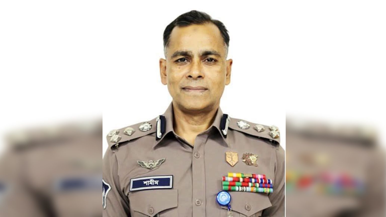 সিলেট মেট্রোপলিটন পুলিশের নতুন কমিশনার ডিআইজি সারোয়ার মুর্শেদ শামীম