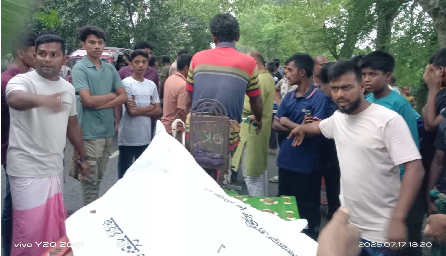 ঝিনাইদহে নসিমন উল্টে নির্মাণ শ্রমিক নিহত