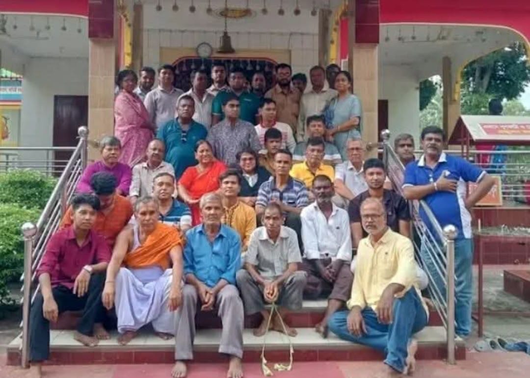 ঠাকুরগাঁও কেন্দ্রীয় শ্রীশ্রী শ্মশান কালীমাতা মন্দিরের নতুন কার্যনির্বাহী কমিটি গঠন