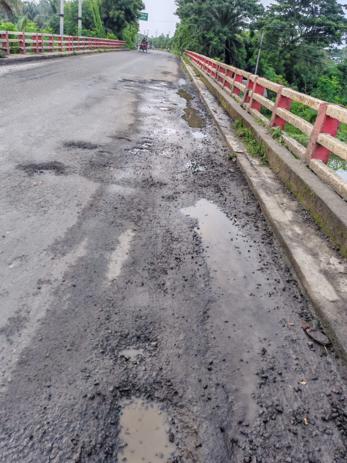 খুলনা-সাতক্ষীরা মহাসড়কে ফের খানাখন্দ: নোংরা পানিতে ভিজছে পথচারী, সওজের দ্রুত সংস্কারের আশ্বাস