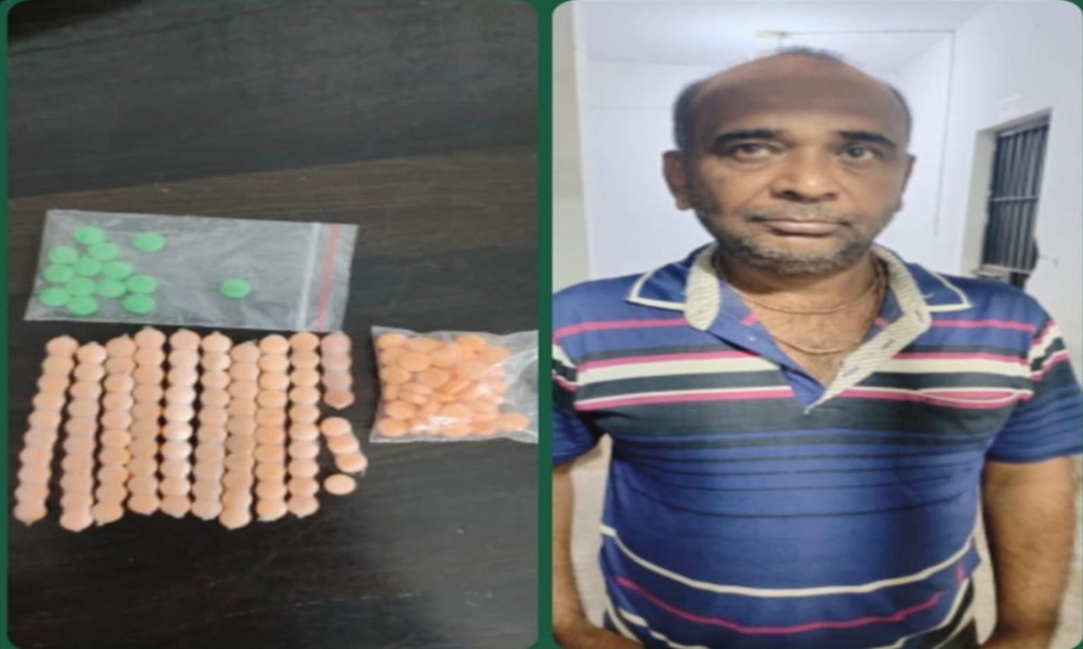 পুলিশের বিশেষ অভিযানে বিপুল পরিমাণ ইয়াবা সহ স্বর্ণ ব্যবসায়ী আটক