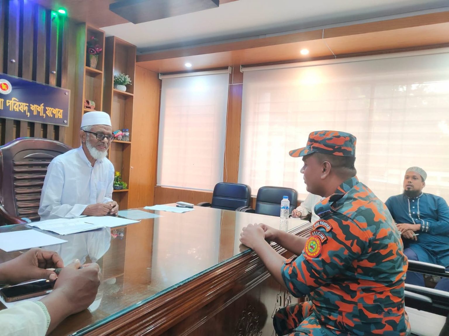 যশোর শার্শা উপজেলা সমস্ত দলীয় নেতাকর্মী এবং প্রসাসনিক কর্মকর্তাদের নিয়ে আলোচনা সভা অনুষ্ঠিত হয়
