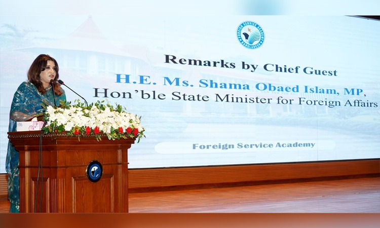 ‘বাংলাদেশ ফার্স্ট’ নীতি বাস্তবায়নে দক্ষ কূটনীতিক অপরিহার্য: শামা ওবায়েদ