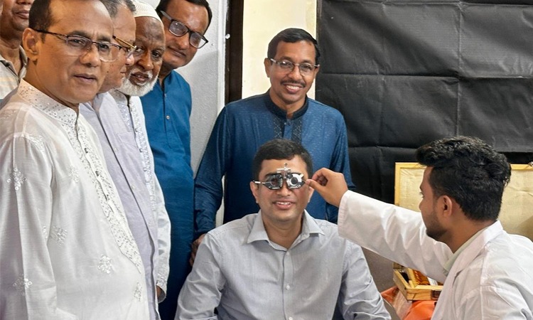 পাবনায় সাংবাদিকদের জন্য দুই দিনব্যাপী চক্ষু ক্যাম্প শুরু