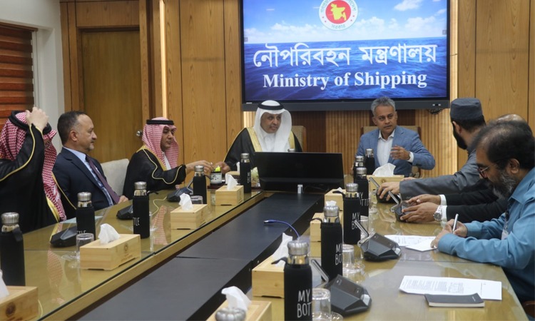 বন্দর, পরিবহন ও লজিস্টিকস সহযোগিতা জোরদারে বাংলাদেশ-সৌদি উচ্চপর্যায়ের বৈঠক