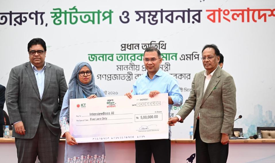 জামানত ছাড়াই ৫ কোটি টাকা ঋণ পাবে তরুণ উদ্যোক্তারা : প্রধানমন্ত্রী