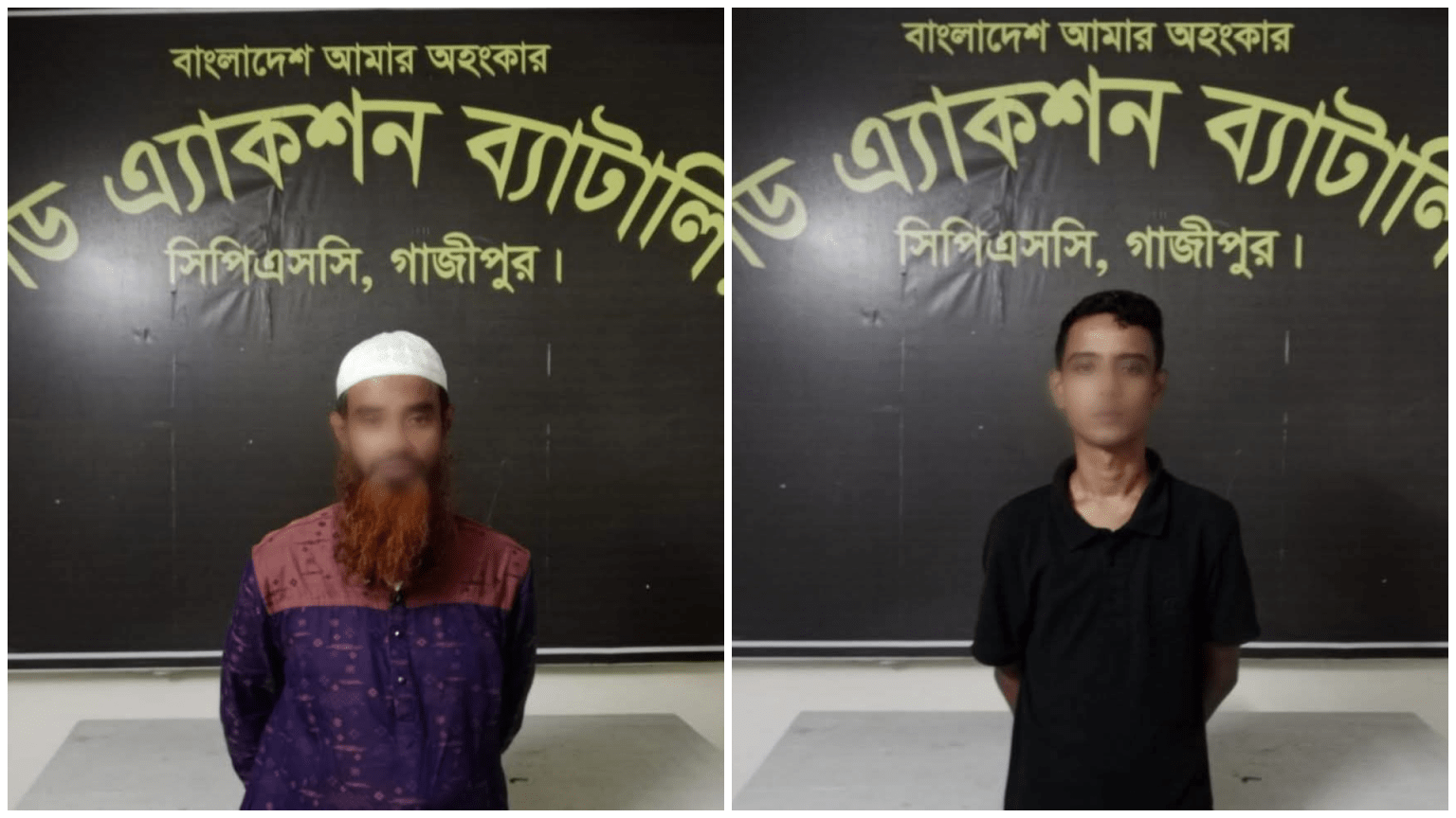 গাইবান্ধায় চাঞ্চল্যকর কলেজ ছাত্র হত্যা মামলায় বাবা ছেলে গ্রেফতার