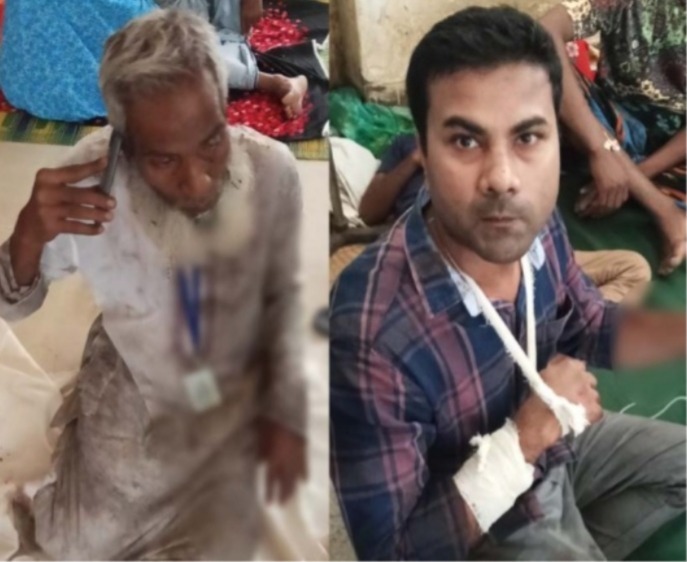যশোরে নিয়ন্ত্রণ হারিয়ে বাস খাদে, আহত ৪