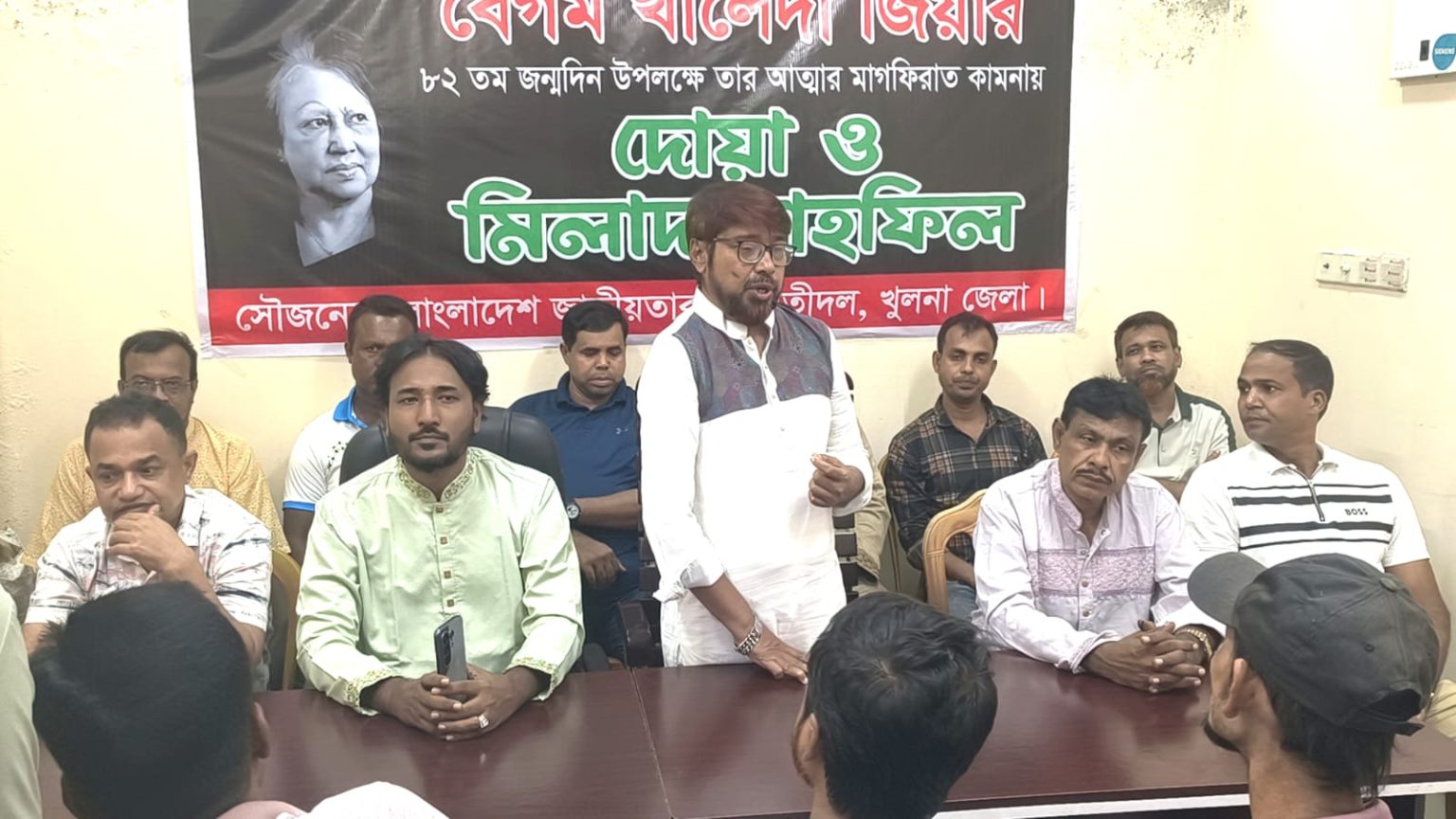 দেশনেত্রী বেগম খালেদা জিয়া বাংলাদেশের গণতন্ত্র, স্বাধীনতা ও জাতীয়তাবাদী আন্দোলনে এক উজ্জ্বল নক্ষত্র: শহিদুল ইসলাম লিটন তালুকদার